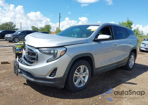 2018 GMC Terrain Sle из США, поврежденный, VIN 3GKALMEV7JL338818
